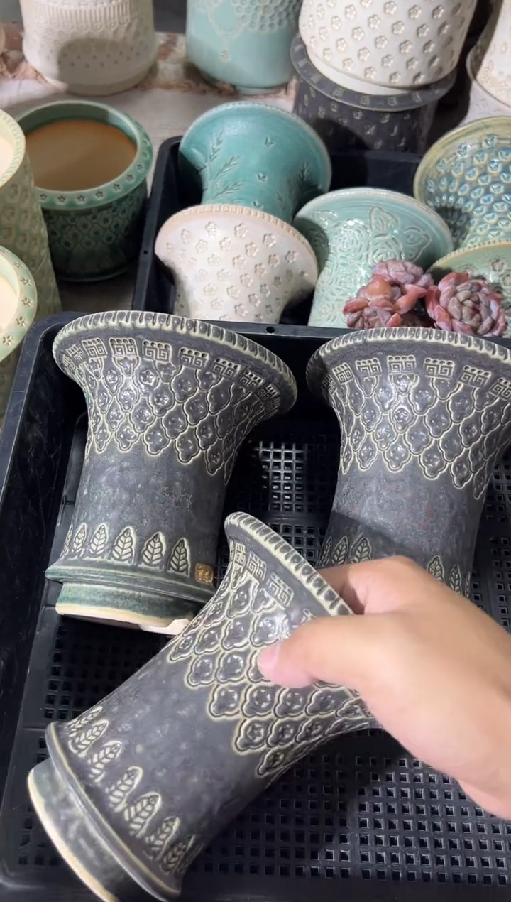 七里烧默认瑕11-8-049-12混发1个瑕疵