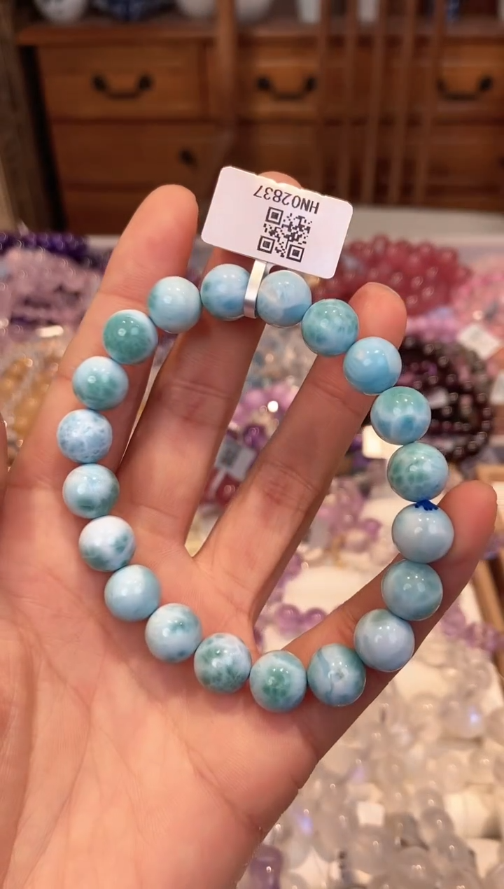 【闪购商品】针钠钙石（海纹石）手串未镶嵌手串