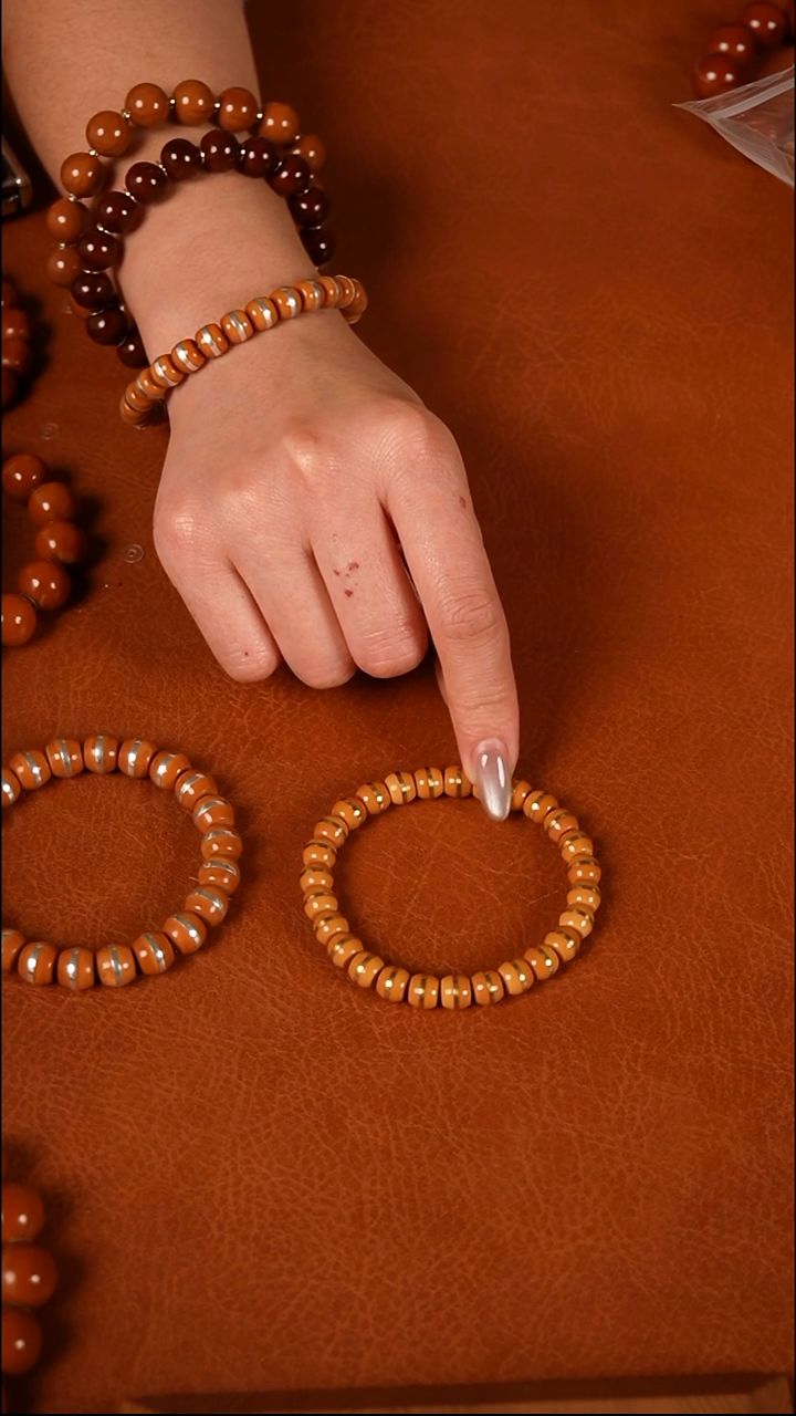 手串/手链橄榄核8+核金