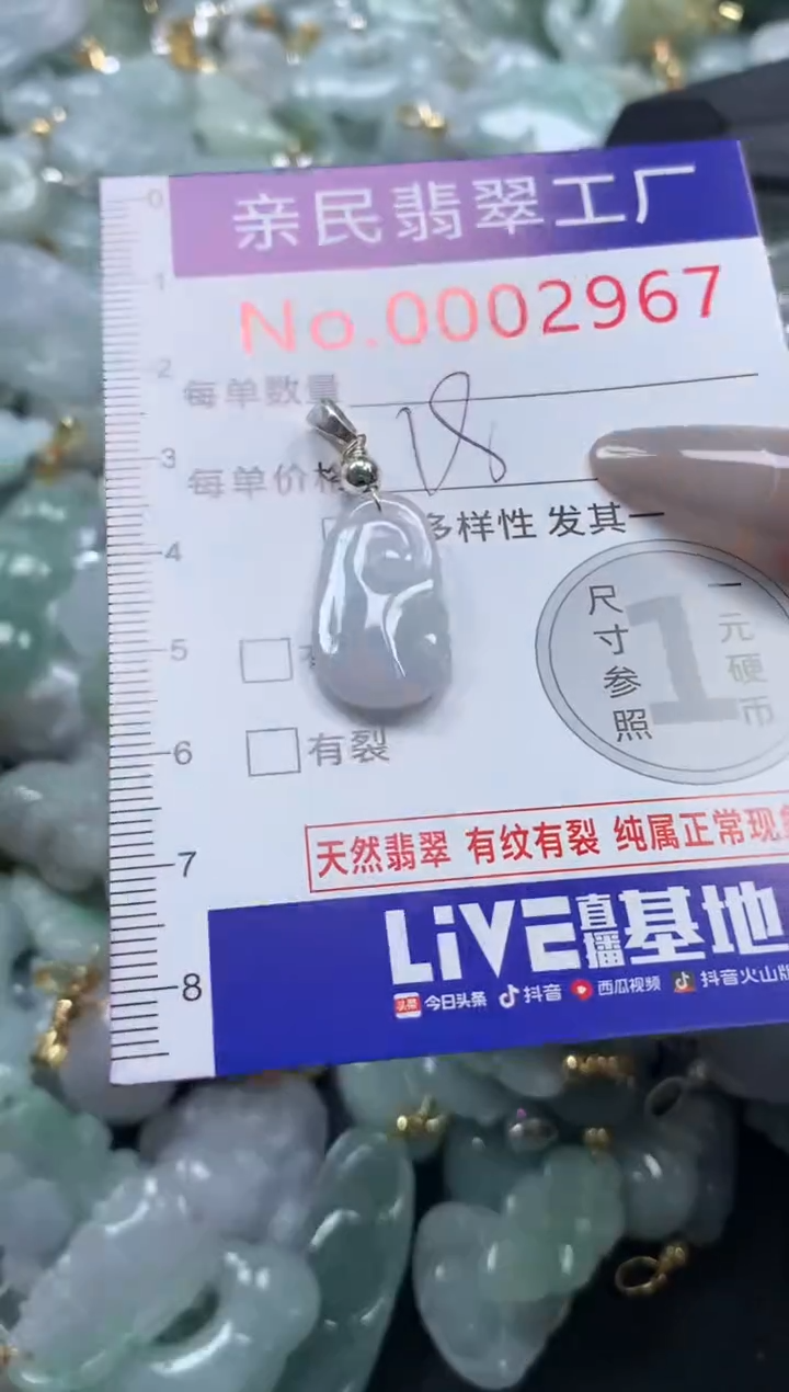 颈饰未镶嵌翡翠2967