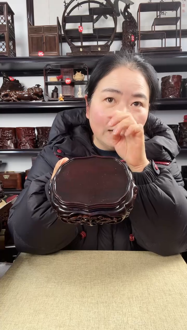 木814瑕疵老李红木工艺品