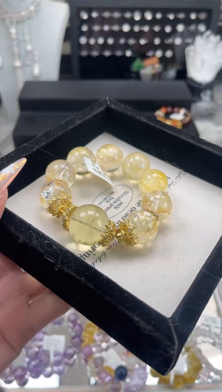 【闪购商品】水晶手链未镶嵌天然水晶 多样性发货