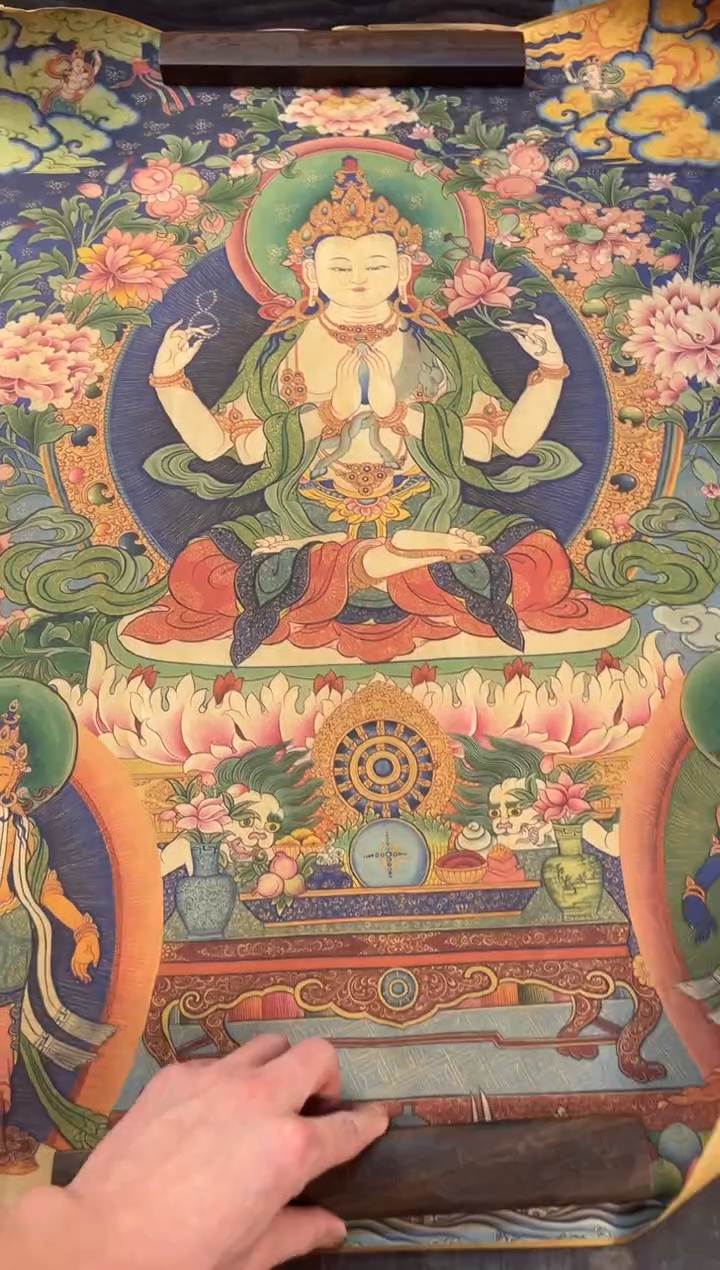 卷轴画刘洋画院老六专属AA106