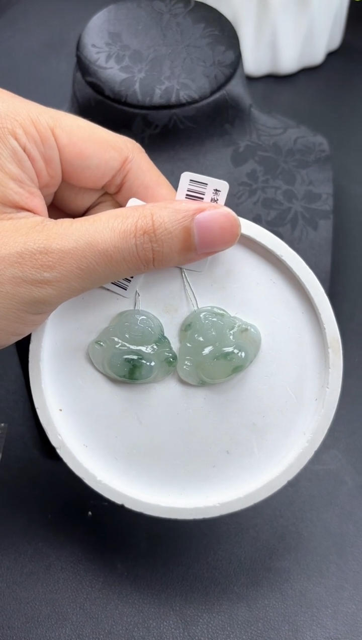 【闪购商品】翡翠颈饰未镶嵌佛公多样性发一