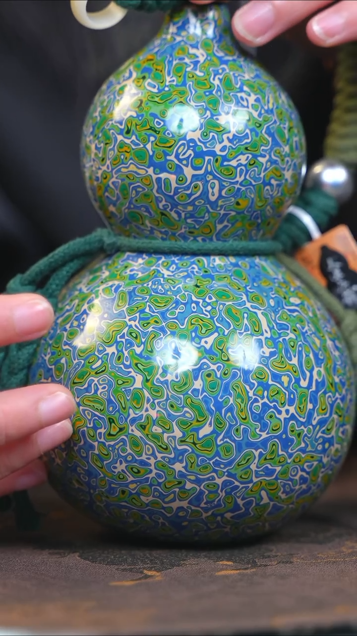 【闪购商品】YF239漆艺酒葫芦不包手串及旋转底座