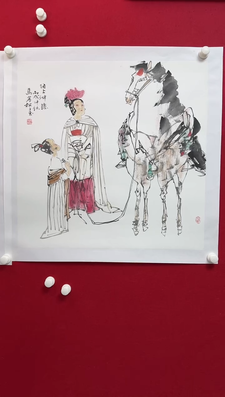 书法路*甲MHS 04斗方人物-2