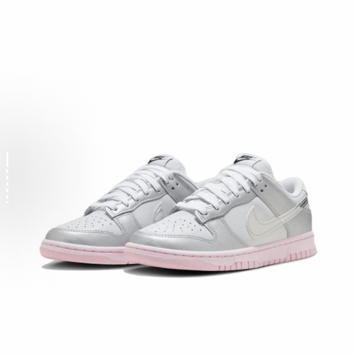 Nike耐克女子DUNK LOW银粉运动休闲鞋HM3698-006