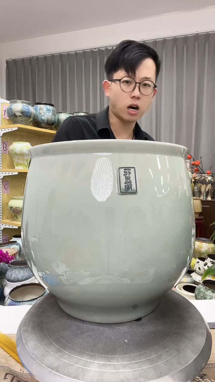 口25  高28    陶瓷花盆9.9  直播链接        