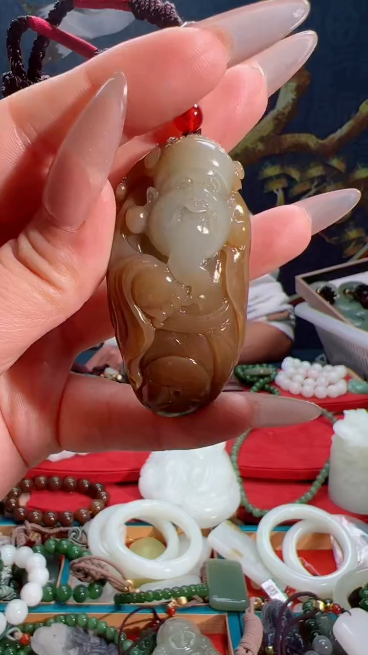 【闪购商品】和田玉吊坠未镶嵌1