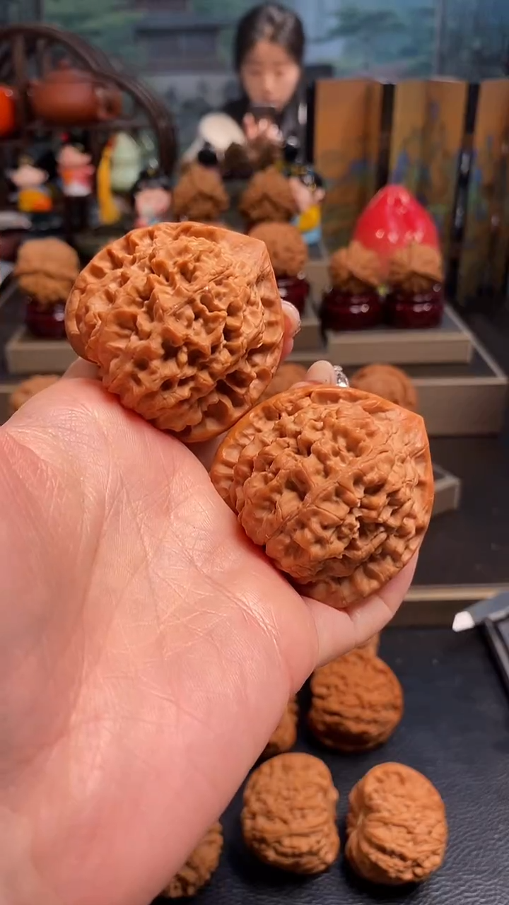 【闪购商品】文玩核桃吊坠H237官帽48