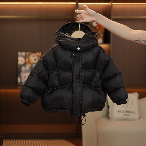 [现货] 白鸭绒羽绒服2025新款极寒版冬季儿童加厚女童羽绒服男童