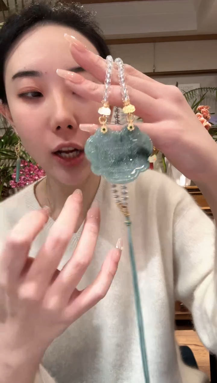 【闪购商品】翡翠颈饰未镶嵌国风