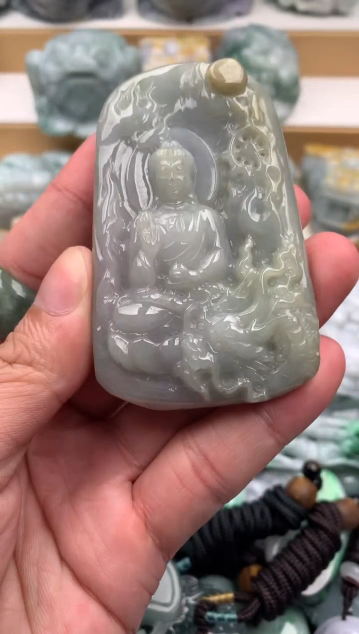 吊坠(不含链)未镶嵌翡翠1