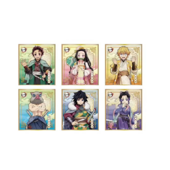 （中谷 产地中国）鬼灭之刃 国风服饰系列色纸 盲盒色纸