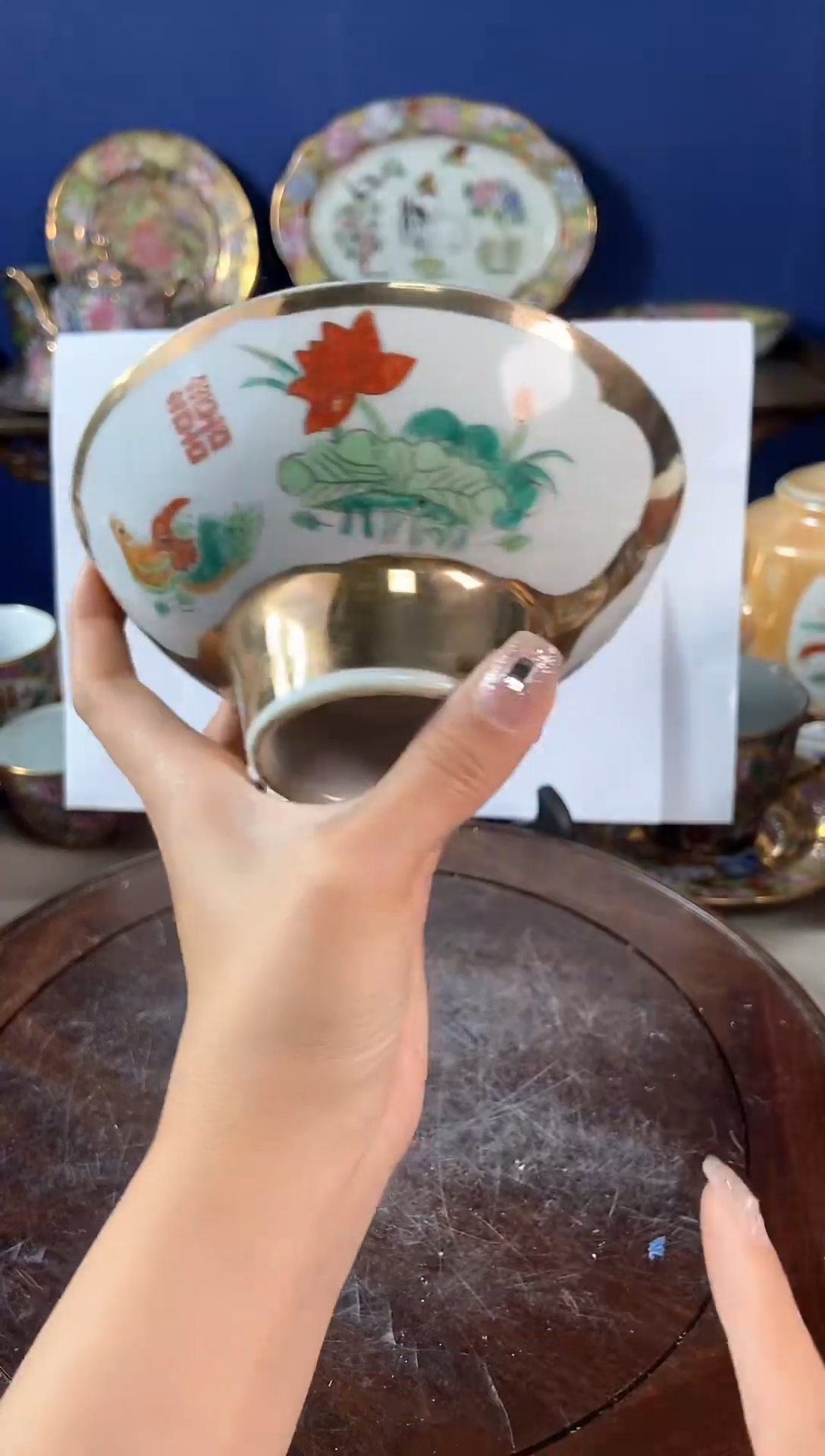 摆件微瑕景德镇窑厂瓷摆件