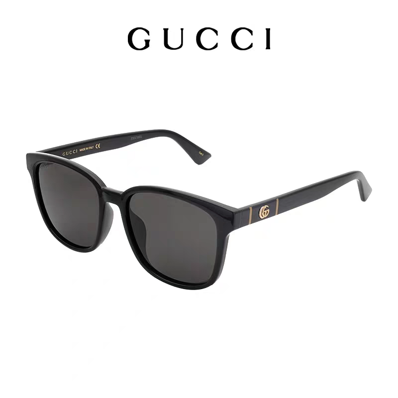 GUCCI/古驰墨镜男女款户外旅行大框太阳镜 GG0637SK M