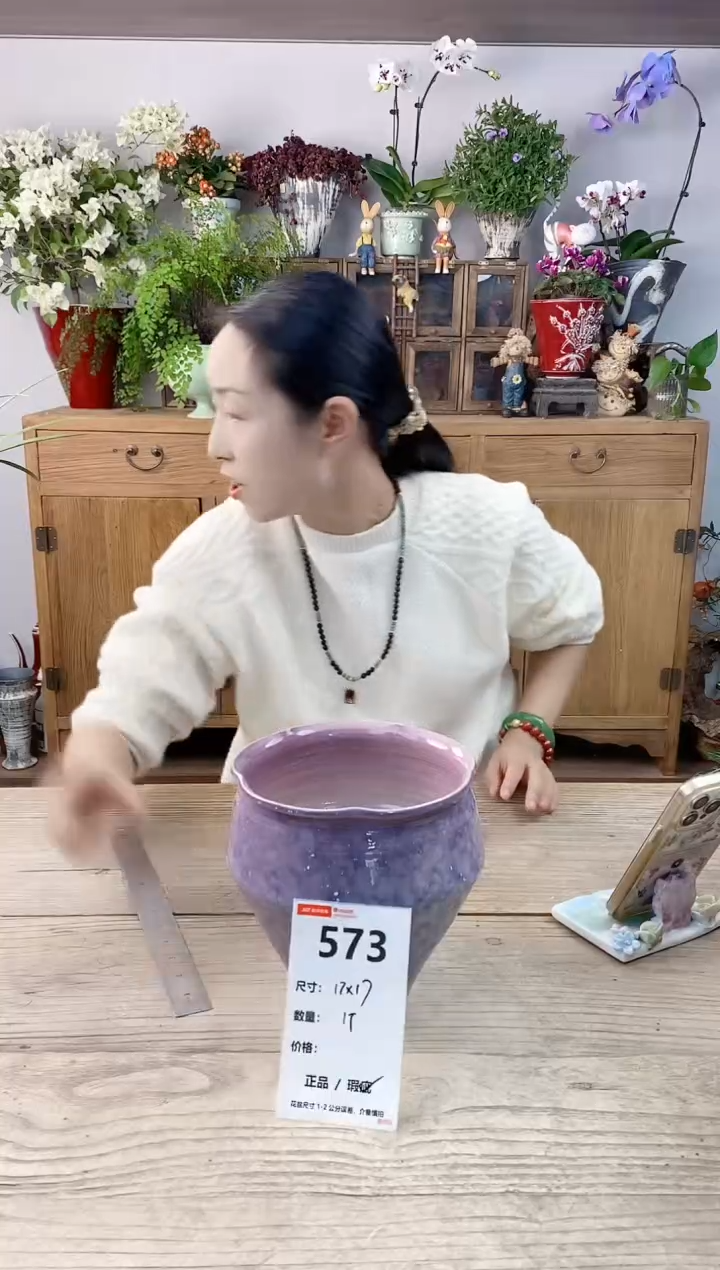 小玩子花盆直播编号573