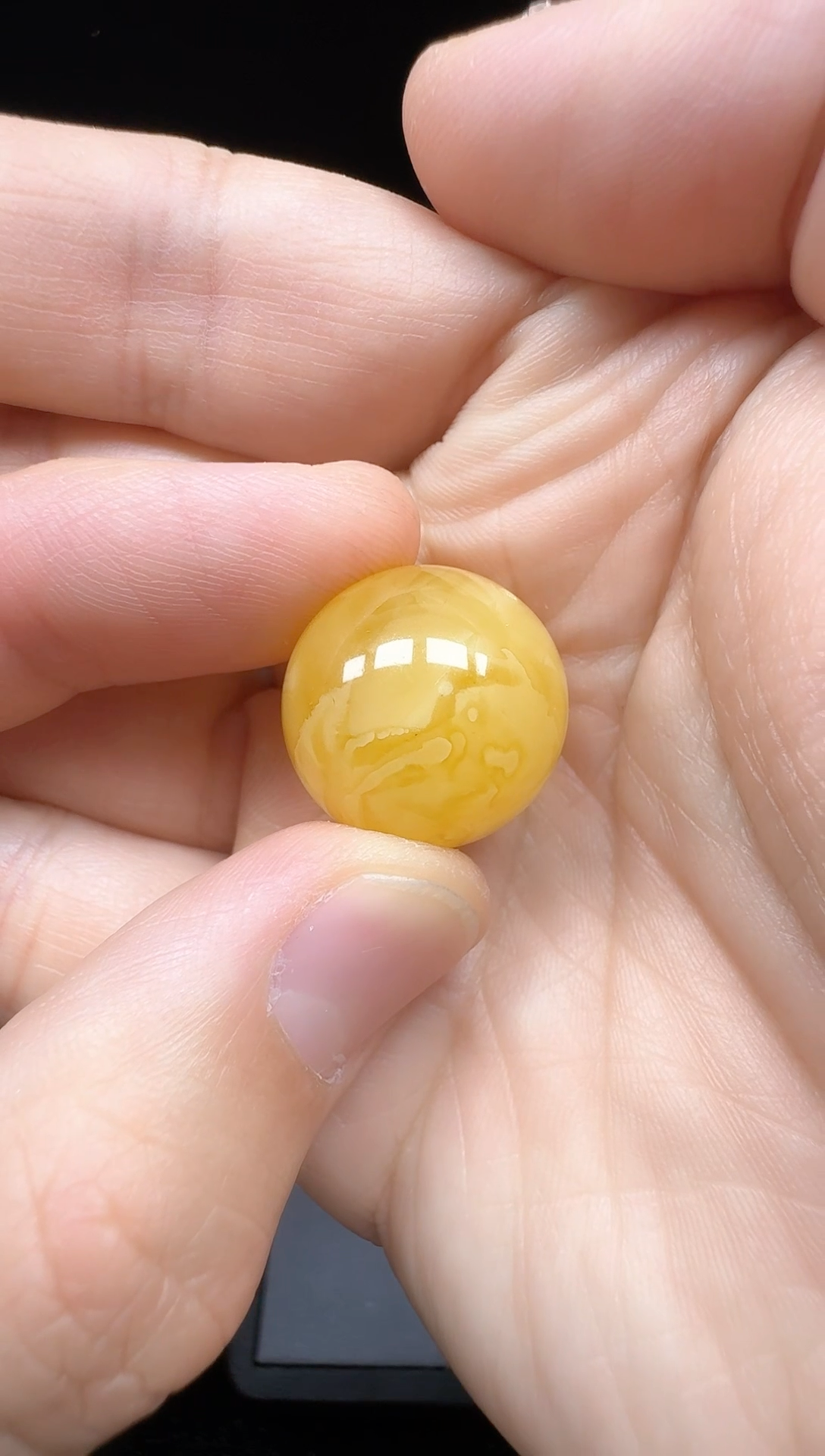 【闪购商品】琥珀珠宝奇石未镶嵌蜜蜡单珠