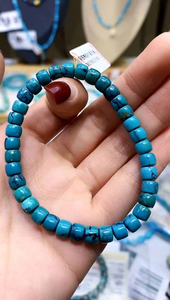 【闪购商品】绿松石手串未镶嵌2691