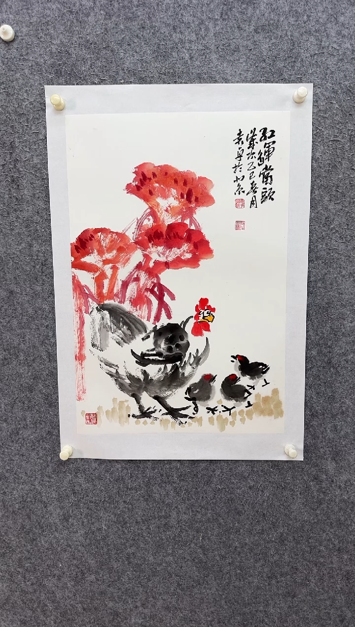 【闪购商品】国画ST-YP花鸟绘画作品