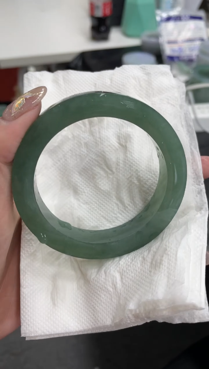 【闪购商品】定制翡翠手镯未镶嵌定制手镯ZML14/DZS