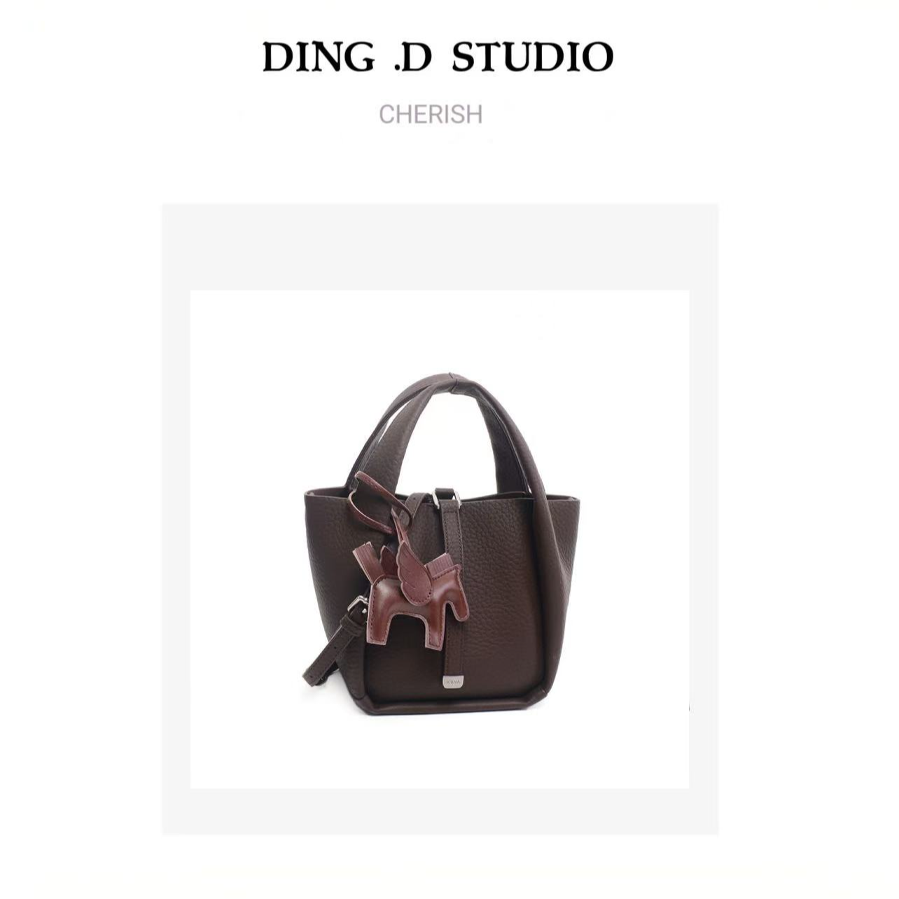 「小飞马」Ding.D小众品牌时尚设计师款女包26077