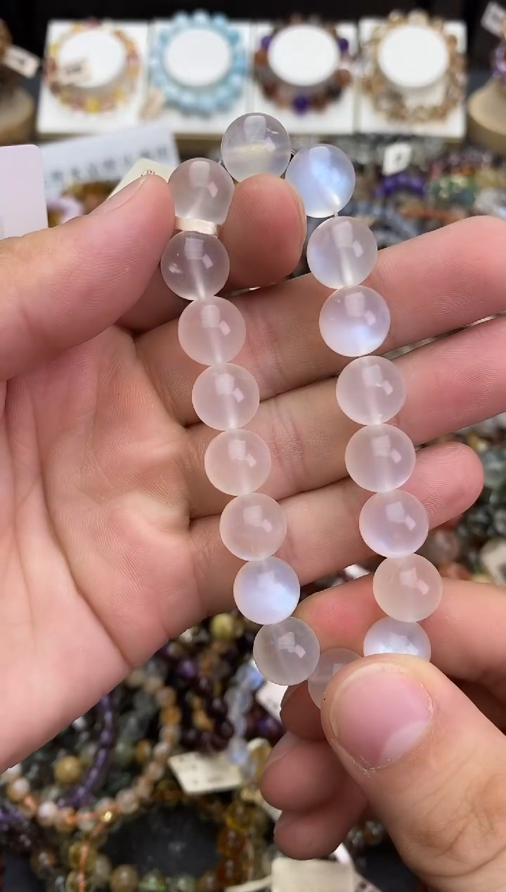 未镶嵌手链月光石手链
