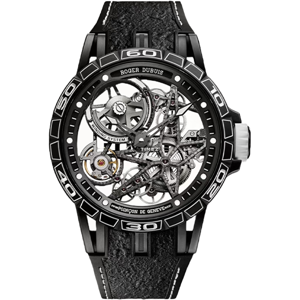 99新 ROGER DUBUIS/罗杰杜彼 老佛爷/罗杰杜彼0705/自动/18年全套