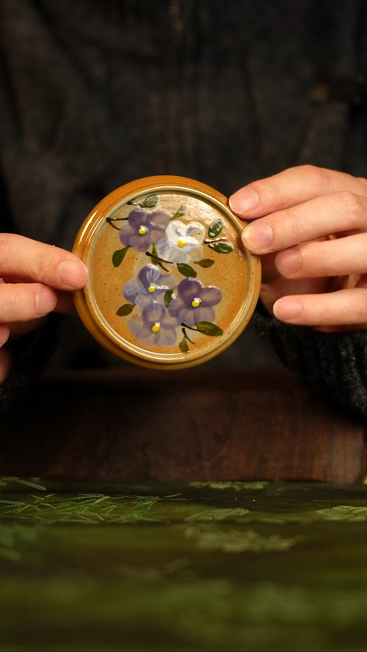 手绘手作茶器清尘手作茶器