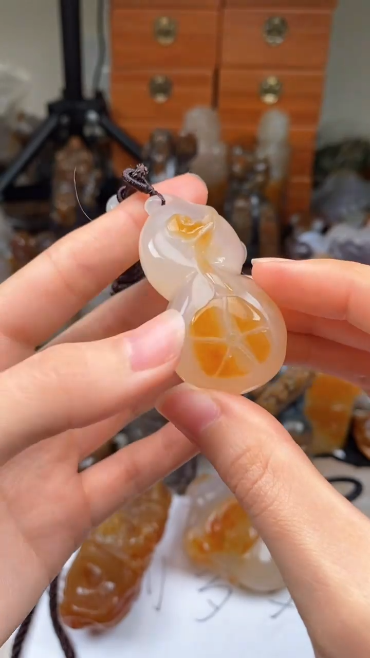 【闪购商品】玛瑙/玉髓颈饰未镶嵌AA