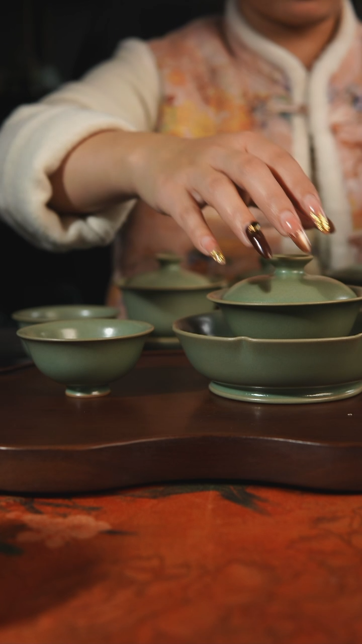 杯子瓷我**家汝州原产地原矿仿古老釉q