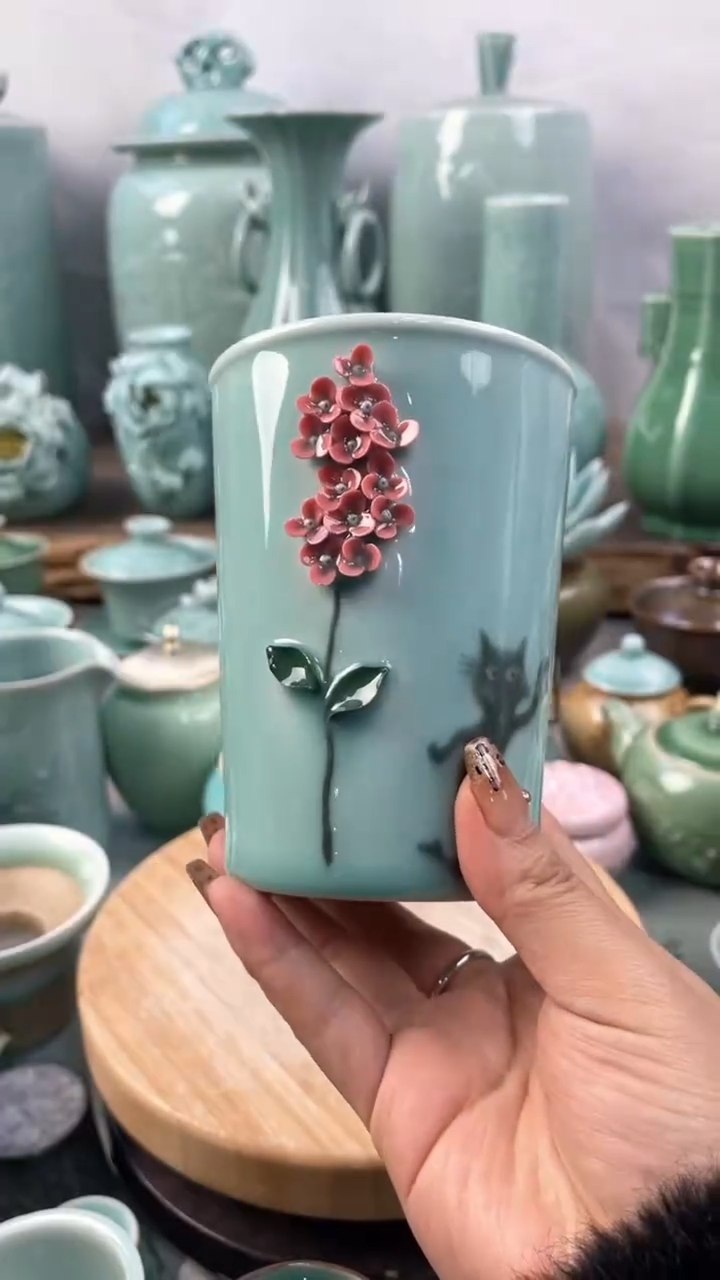 【闪购商品】纯手工 福利款 慧仙青瓷 瓷器