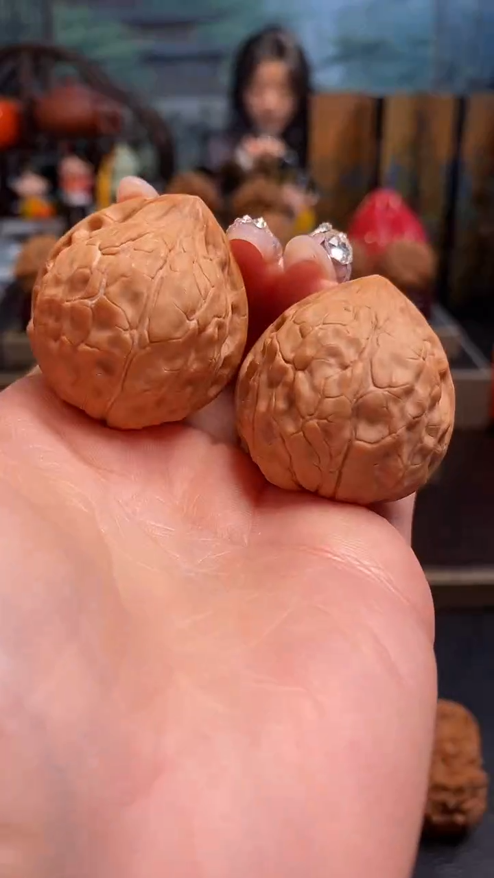 【闪购商品】文玩核桃吊坠K341龟甲纹34