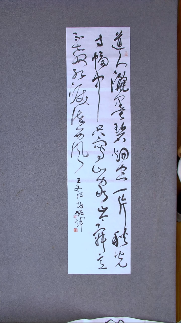 书法施辉 江西新余138*34四平尺