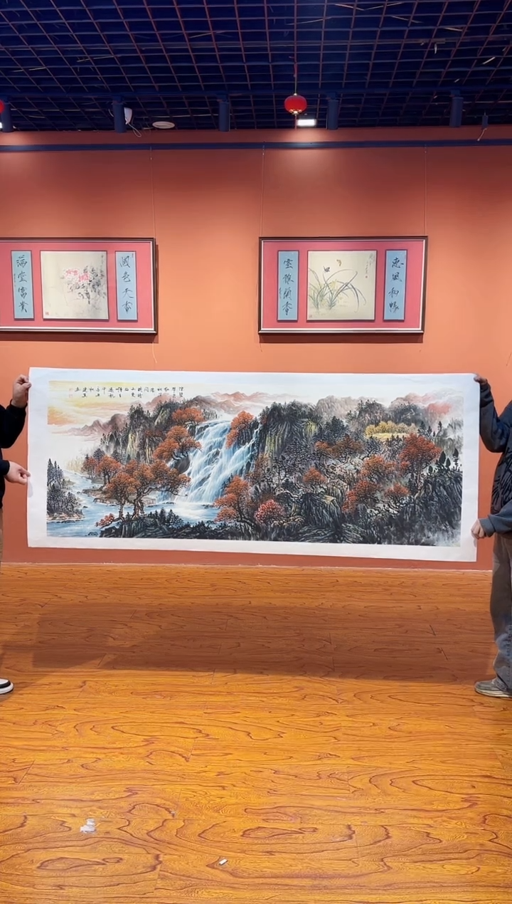 【闪购商品】国画周建真老师绘画作品7-100