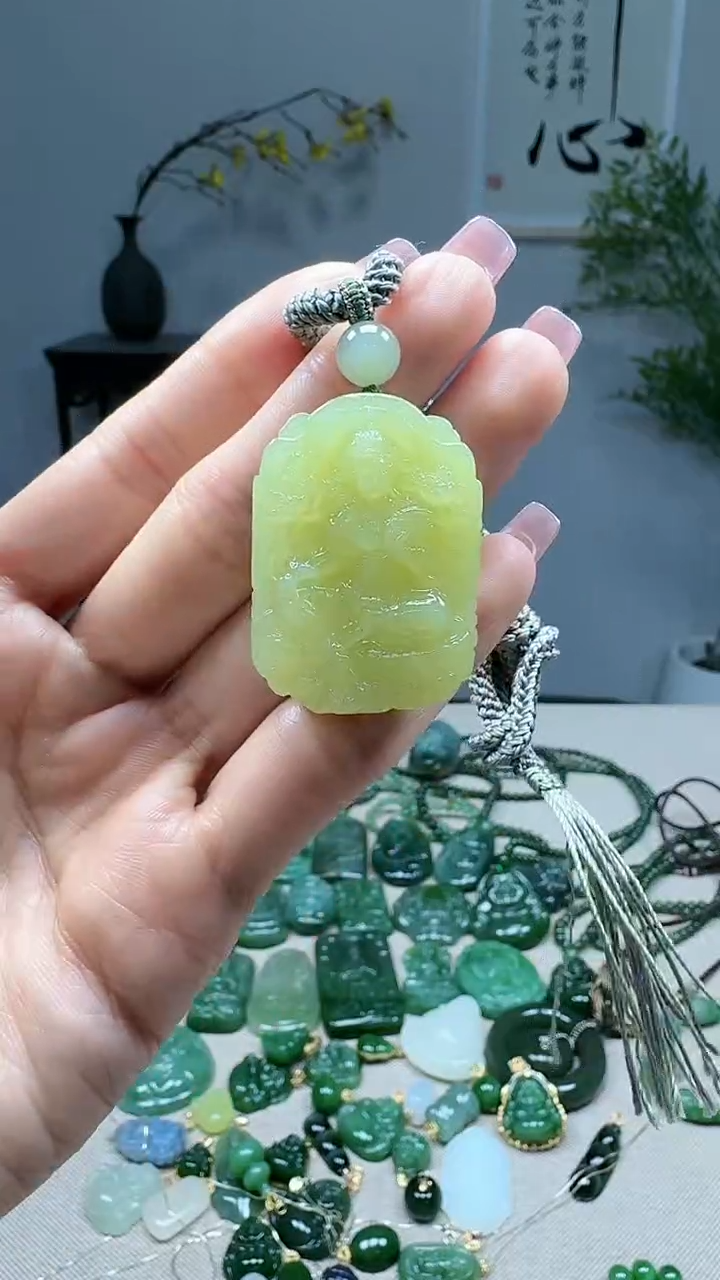 未镶嵌和田玉挂件1