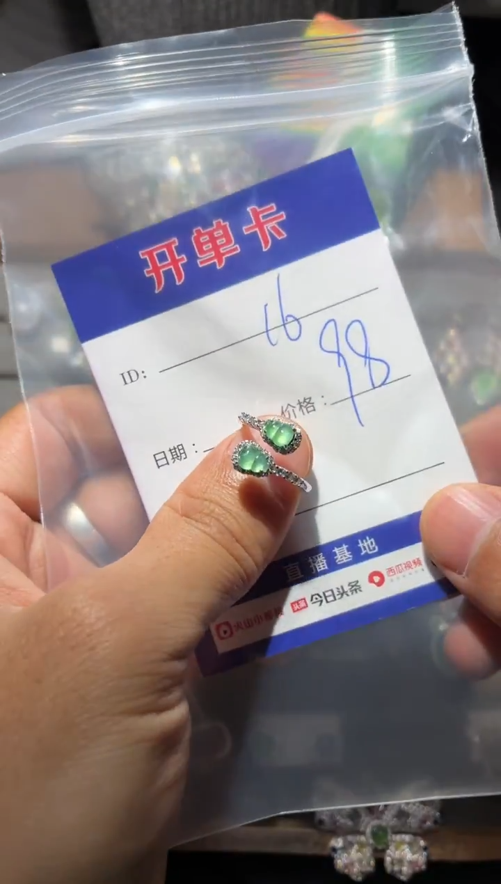 颈饰银S925镶嵌翡翠1****r 16-after