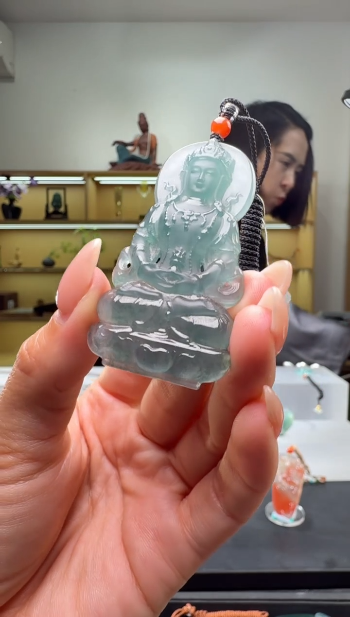 吊坠(不含链)未镶嵌翡翠度母