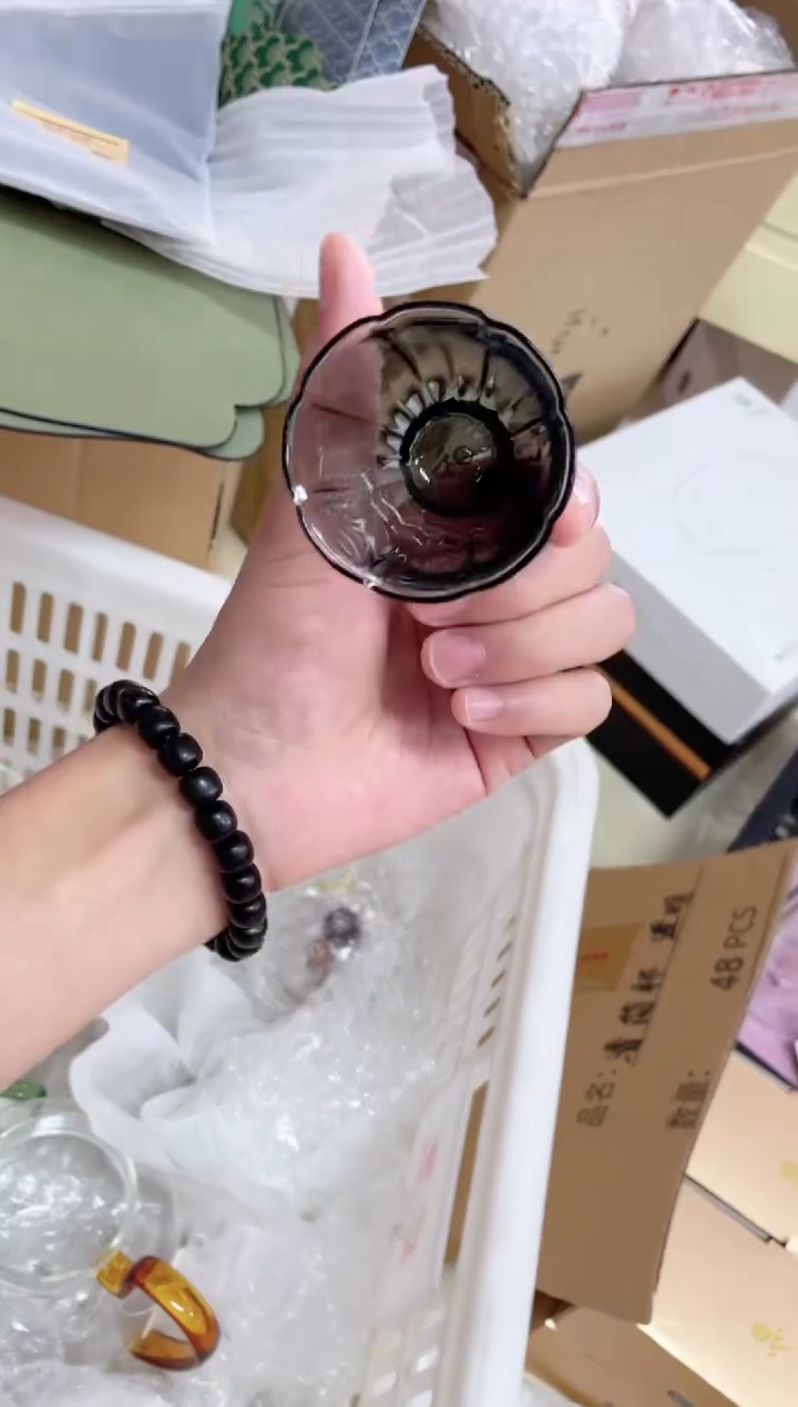 玲珑杯烟灰色 样品。。。