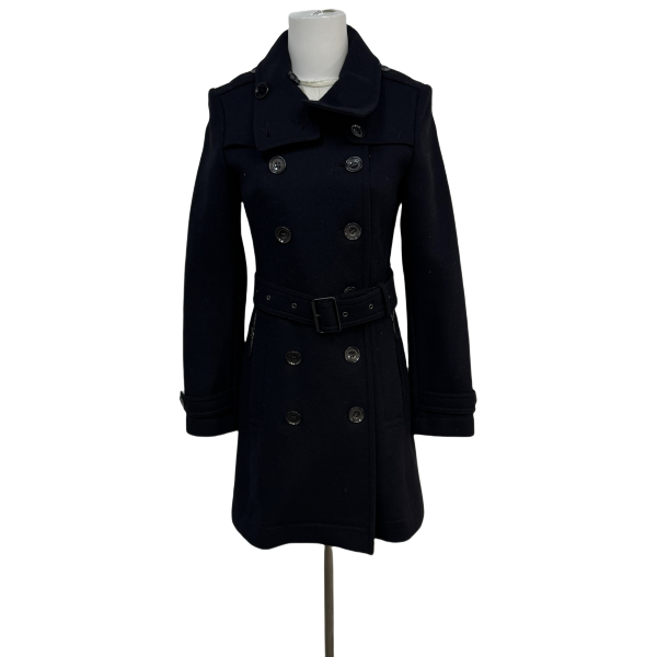 妃鱼/博柏利/羊毛/外套/95新/橙三22