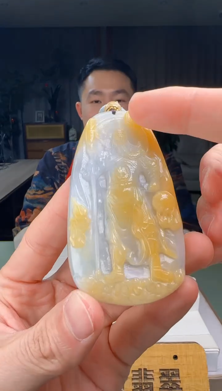 【闪购商品】翡翠吊坠(不含链)未镶嵌DY@@960Q3J15246