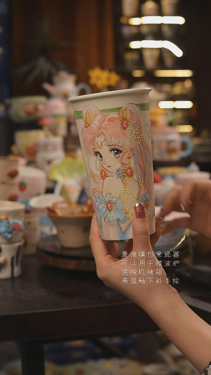 景德镇釉下彩绘设计师款式陶瓷