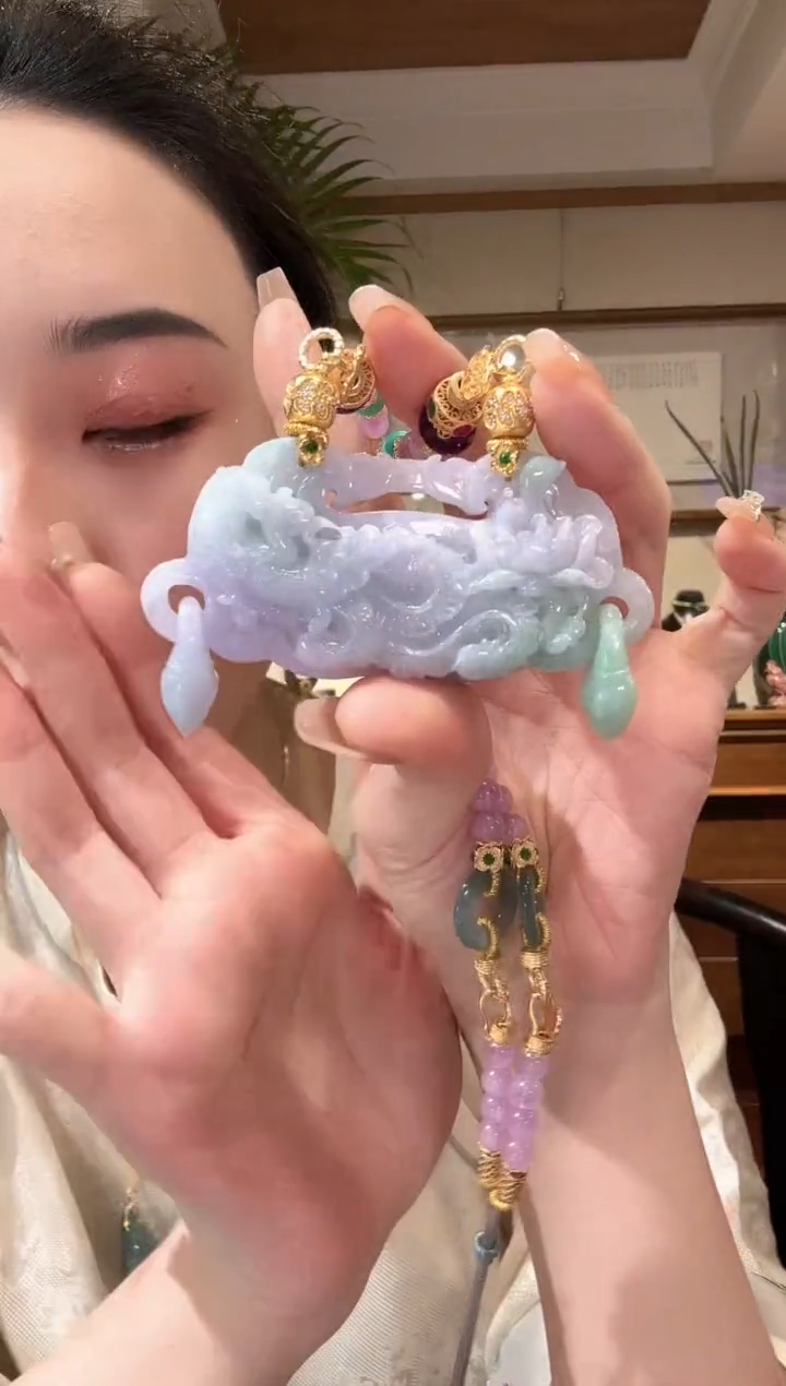 【闪购商品】翡翠颈饰未镶嵌国风