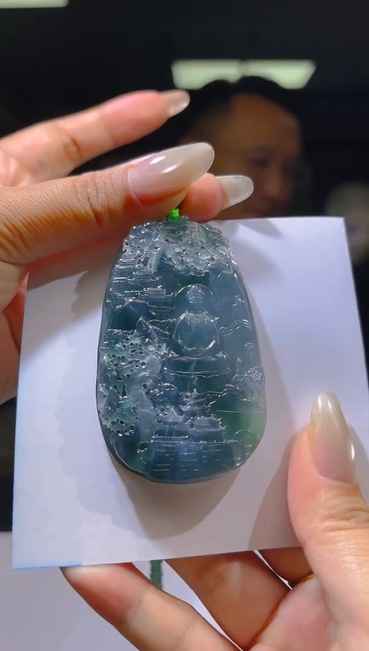 未镶嵌定制翡翠12/1212/L/多样性发其一件/佛