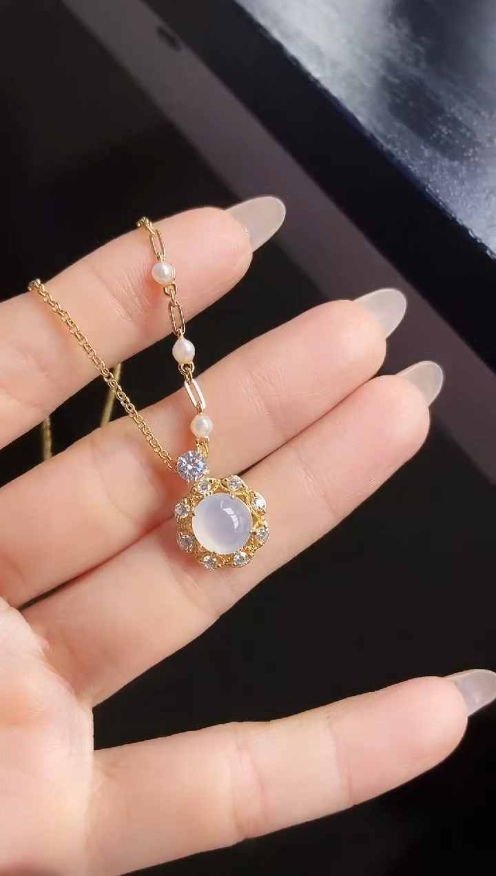 银S925镶嵌戒指翡翠12