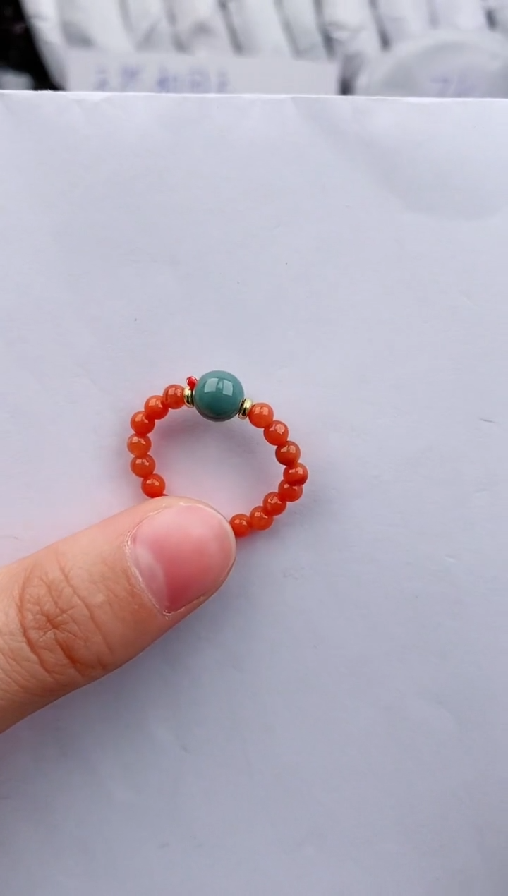 【闪购商品】翡翠戒指未镶嵌666微色差T