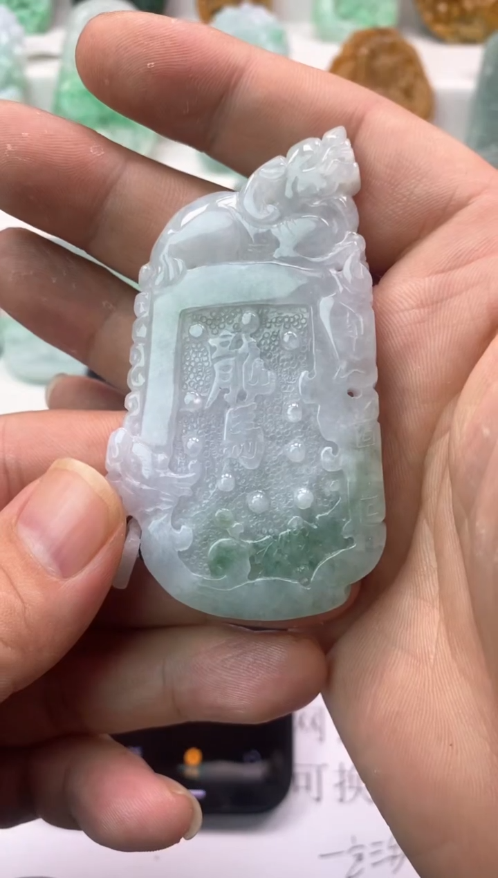 【闪购商品】翡翠颈饰未镶嵌天然A货翡翠