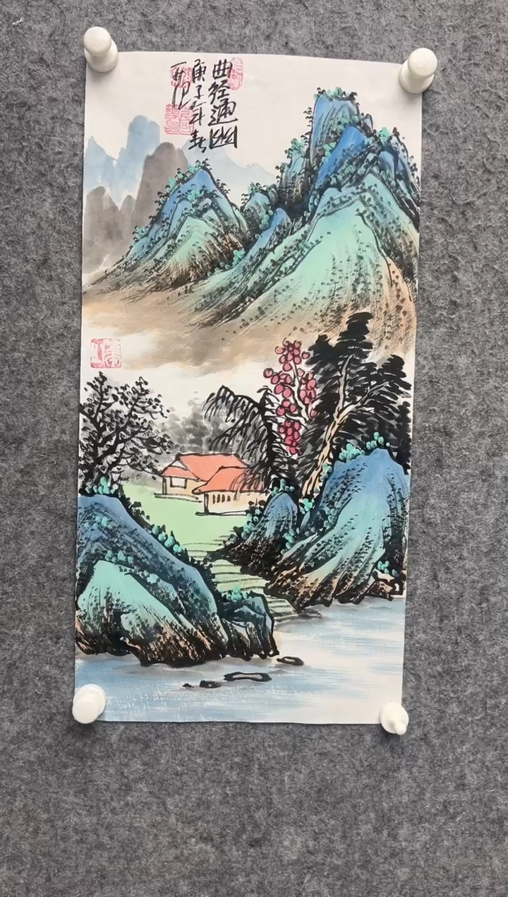 【闪购商品】绘画姜国华-2平尺-国画