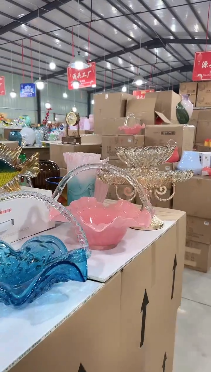 【闪购商品】玻璃于清花器D-早14