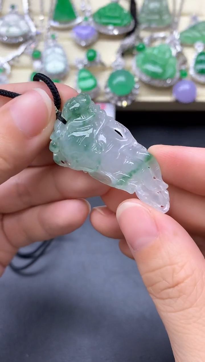 颈饰未镶嵌翡翠293-中国好珍宝